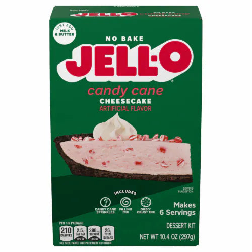 Jell-o - No Bake Cheesecake Mix - CandyCane