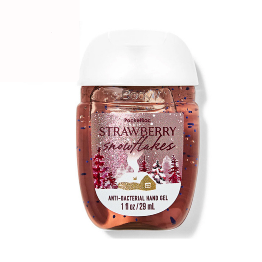 Bath & Body Works - PocketBac Sanitiser Strawberry Snowflakes