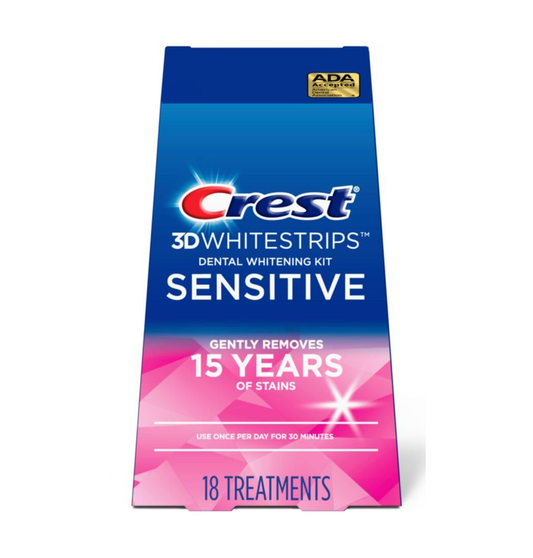 Crest 3D Whitening Strips - Sensitive (18treatments)