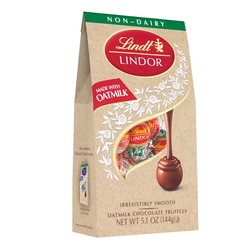 Lindt Oatmilk Chocolate Truffles - 144g