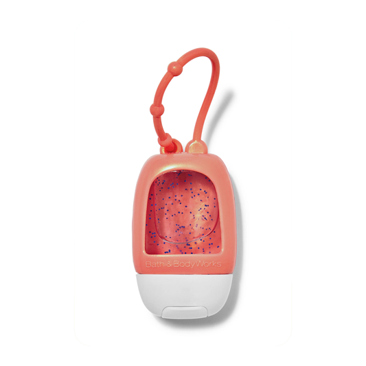 Bath & Body Works - PocketBac Sanitiser Holder Peach Shimmer