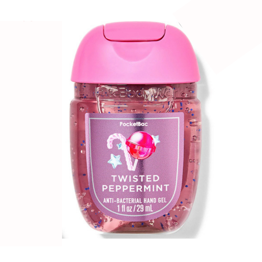 Bath & Body Works - PocketBac Sanitiser Twisted Peppermint