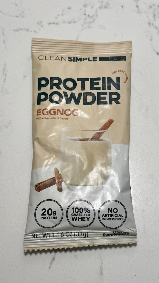 Clean Simple Protein Powder - Eggnog