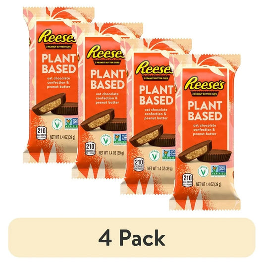 Reese's Peanut Butter - 2 Cups X 4 Packs - Plant Based