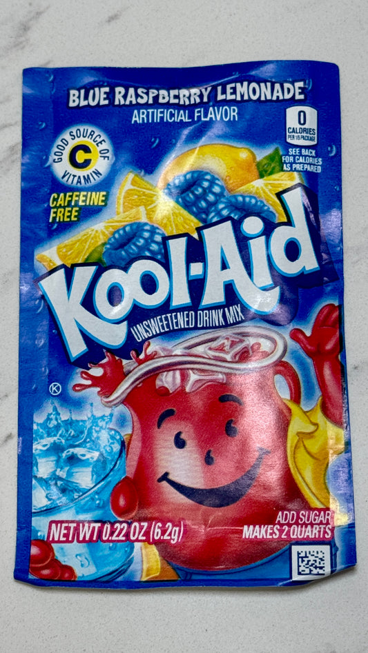 Kool-Aid Unsweetened Blue Raspberry Lemonade Powdered Drink Mix