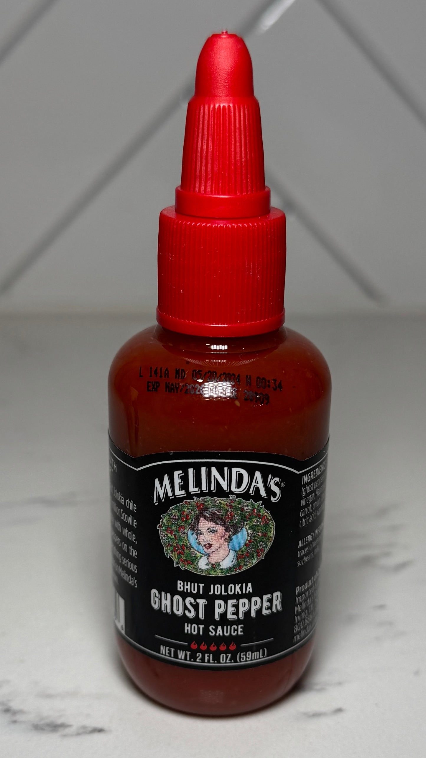 Melinda's Ghost Pepper Hot Sauce - Mini